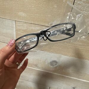 Reading Glasses Black/White Polka Dots +1.25 NWT